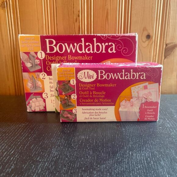 NEW Bowdabra & Mini Bowdabra Bowmaker with DVD Gifts Wedding Crafts - Picture 6 of 6